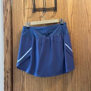 Calia Athletic blue Skort with Reflective Stripe high rise